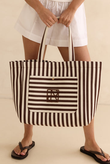 Ravello Tote Bag (Chocolate)