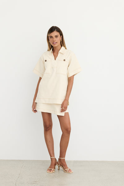 Amara Shirt (Cream)