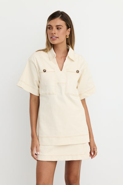 Amara Shirt (Cream)