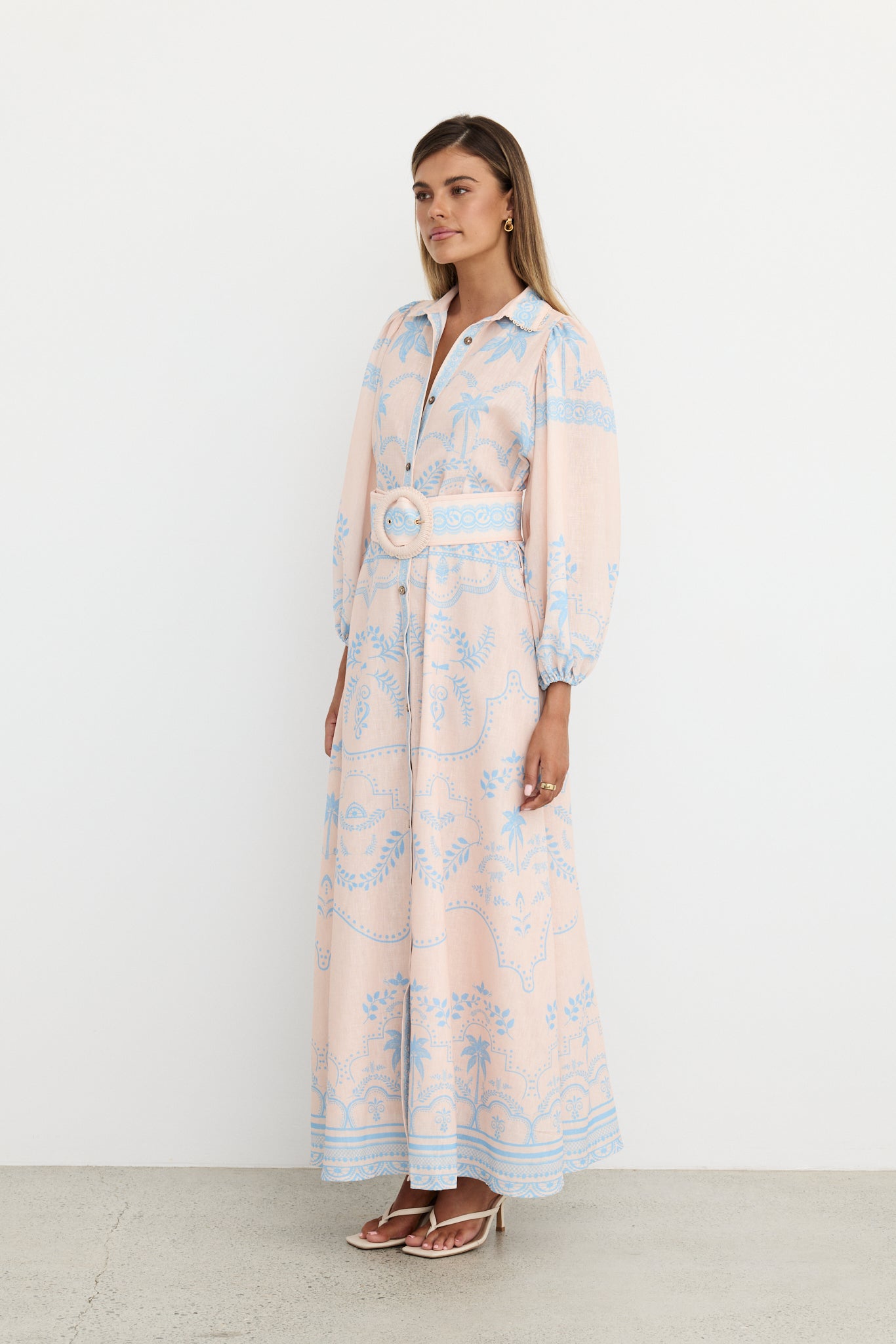 Xander Maxi Dress (Blue)