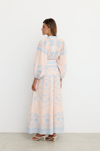 Xander Maxi Dress (Blue)