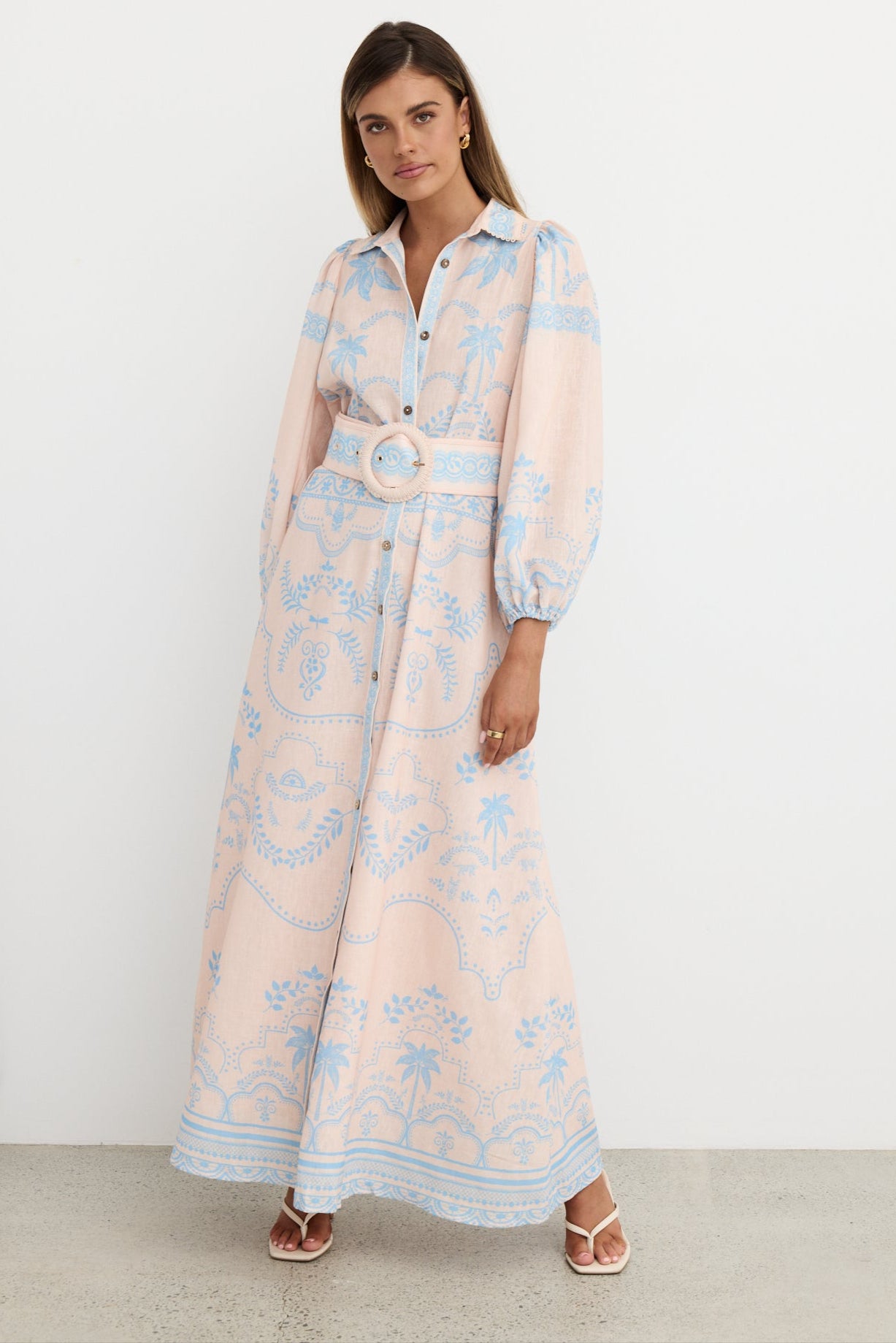 Xander Maxi Dress (Blue)