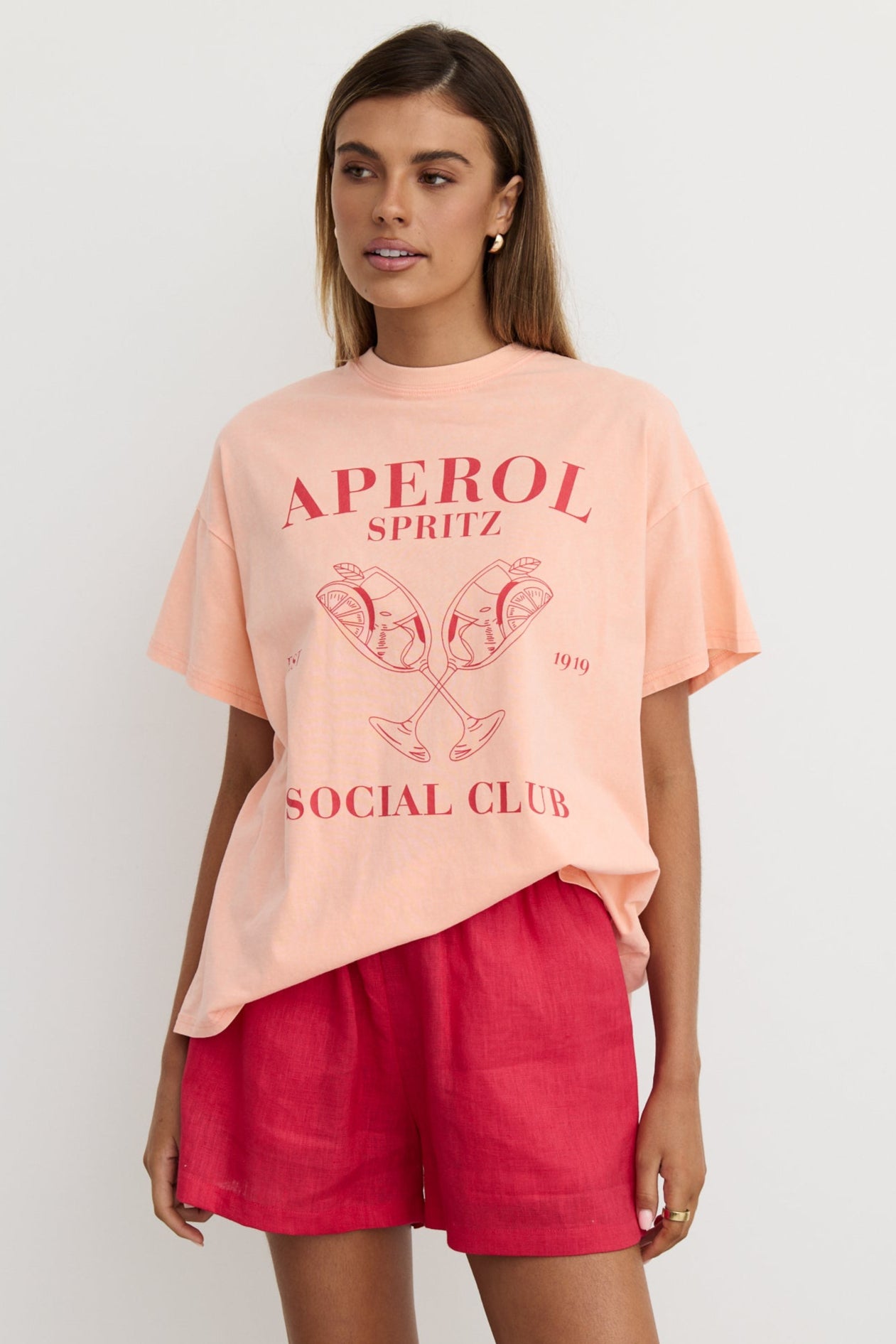 Cara Shirt (Peach)