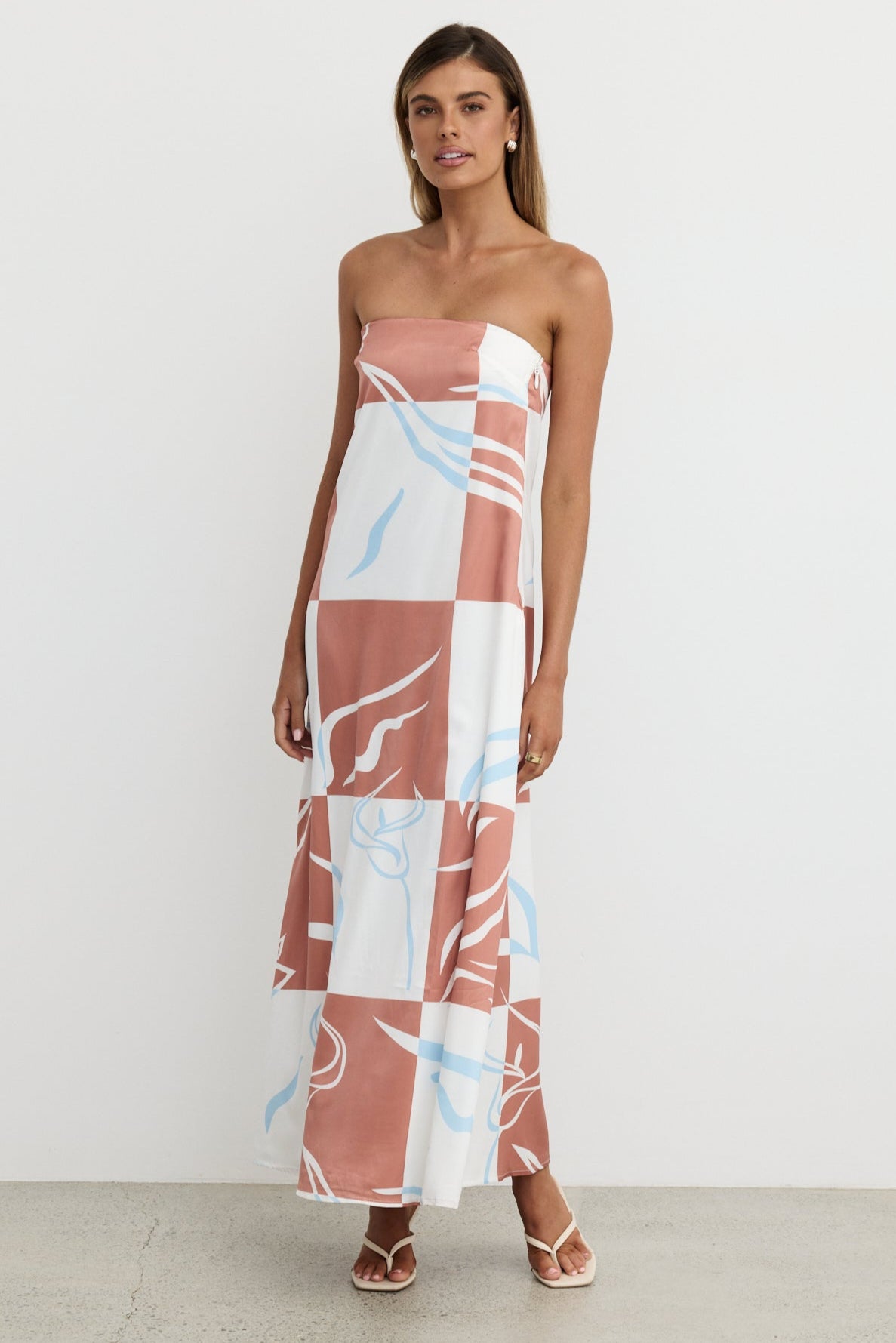 Rufus Maxi Dress (White)