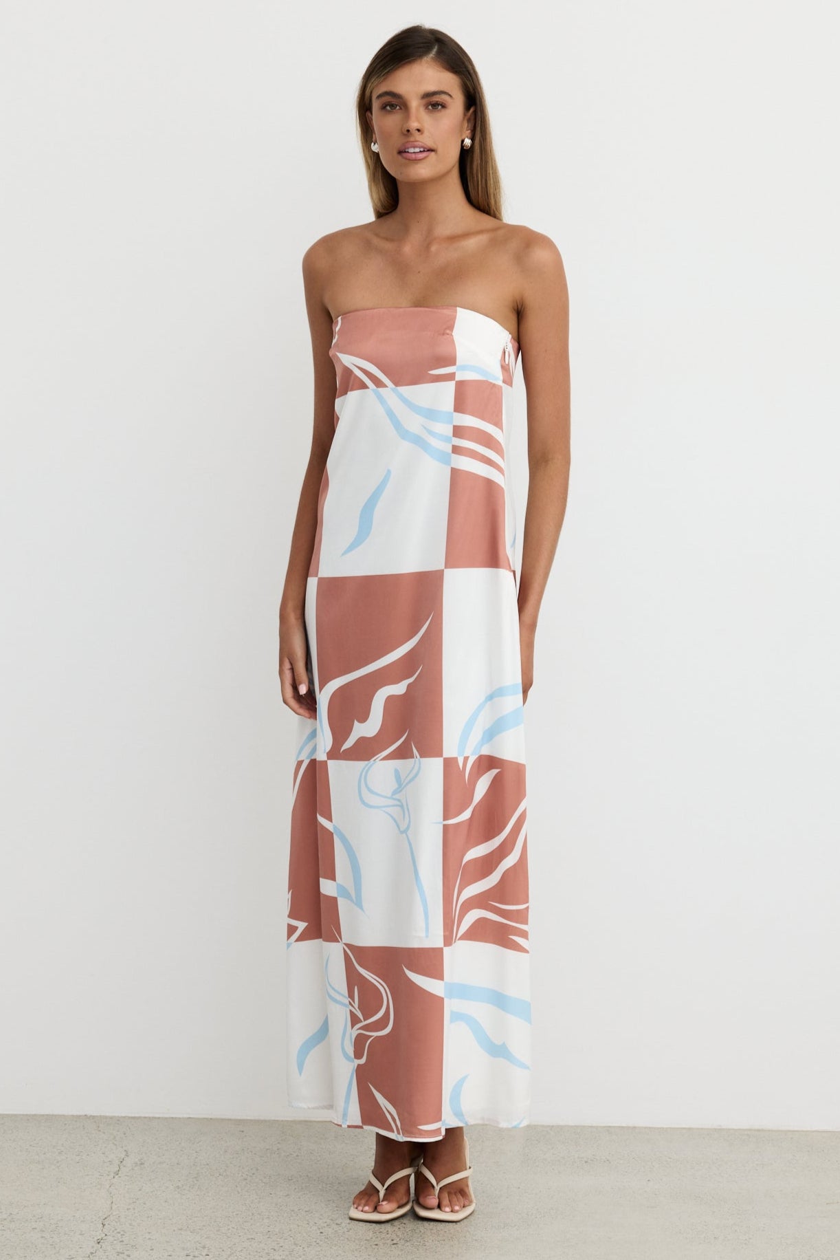 Rufus Maxi Dress (White)