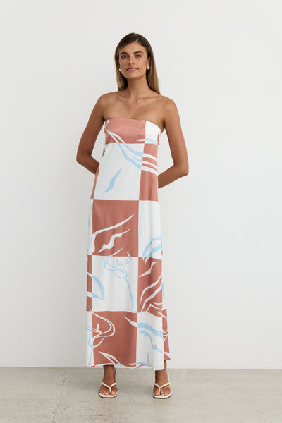 Rufus Maxi Dress (White)