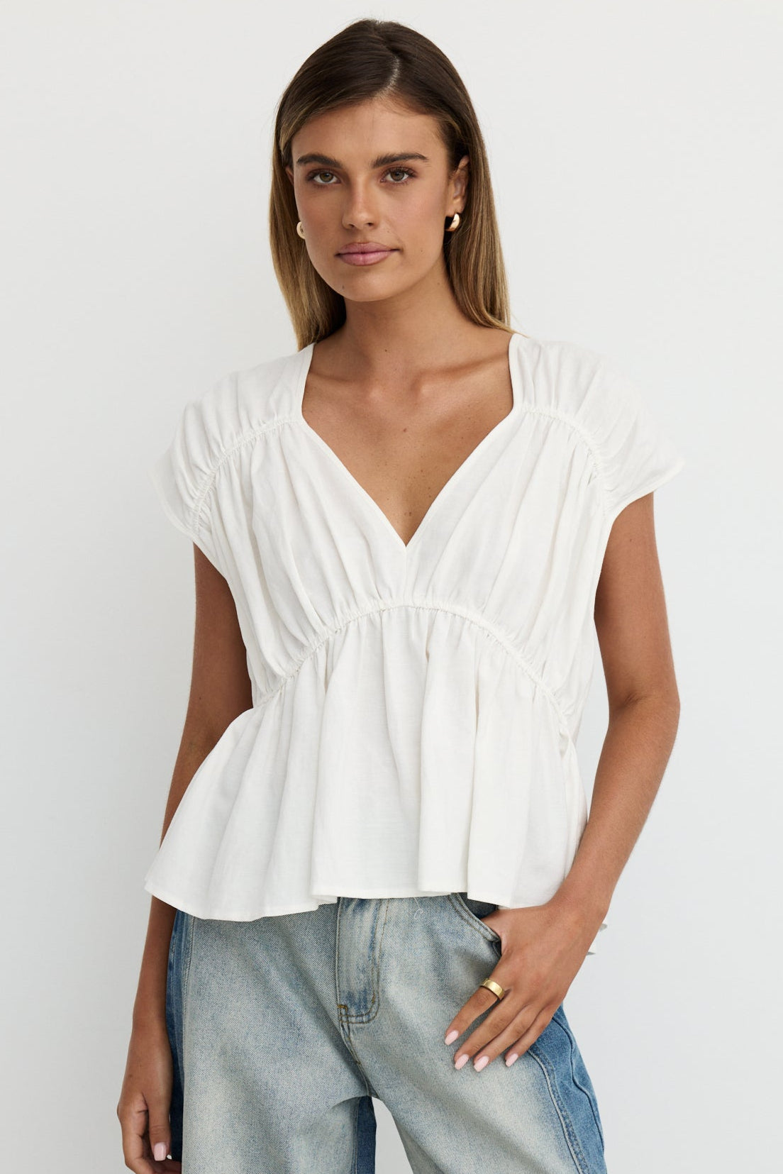 Benita Top (White)