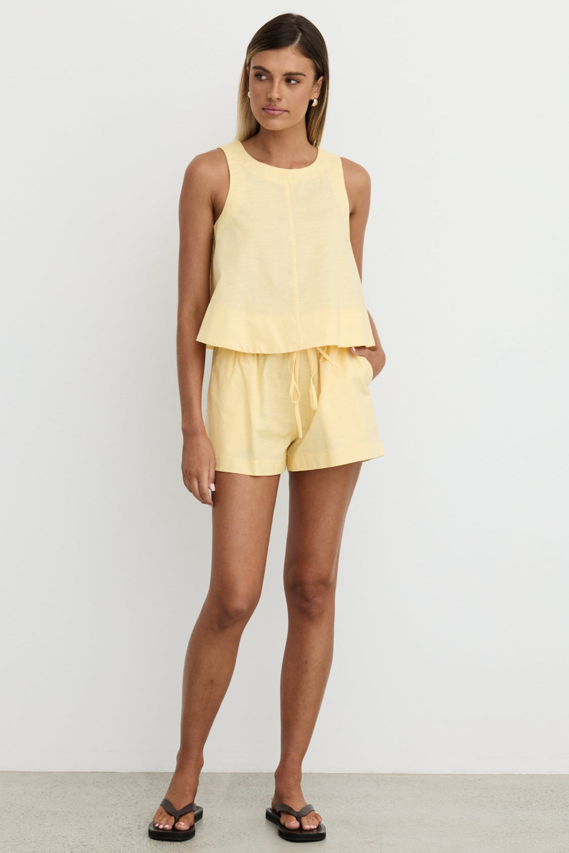 Alani Top (Yellow)