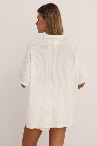 Leya Knit Set (White)