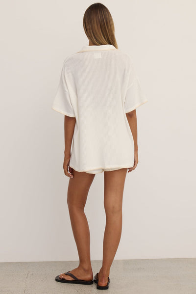 Leya Knit Set (White)