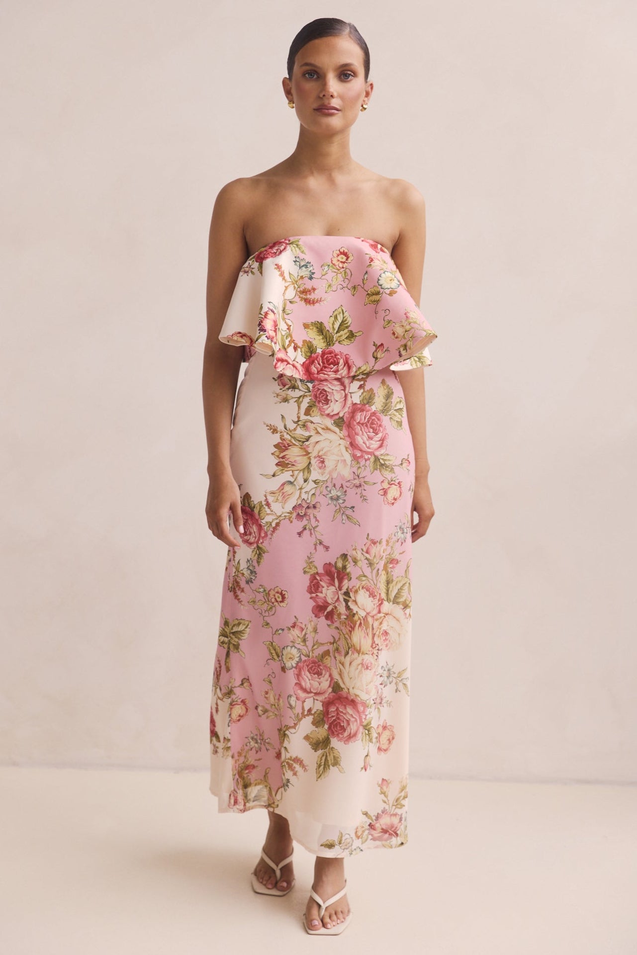 Aurela Maxi Dress (Pink)