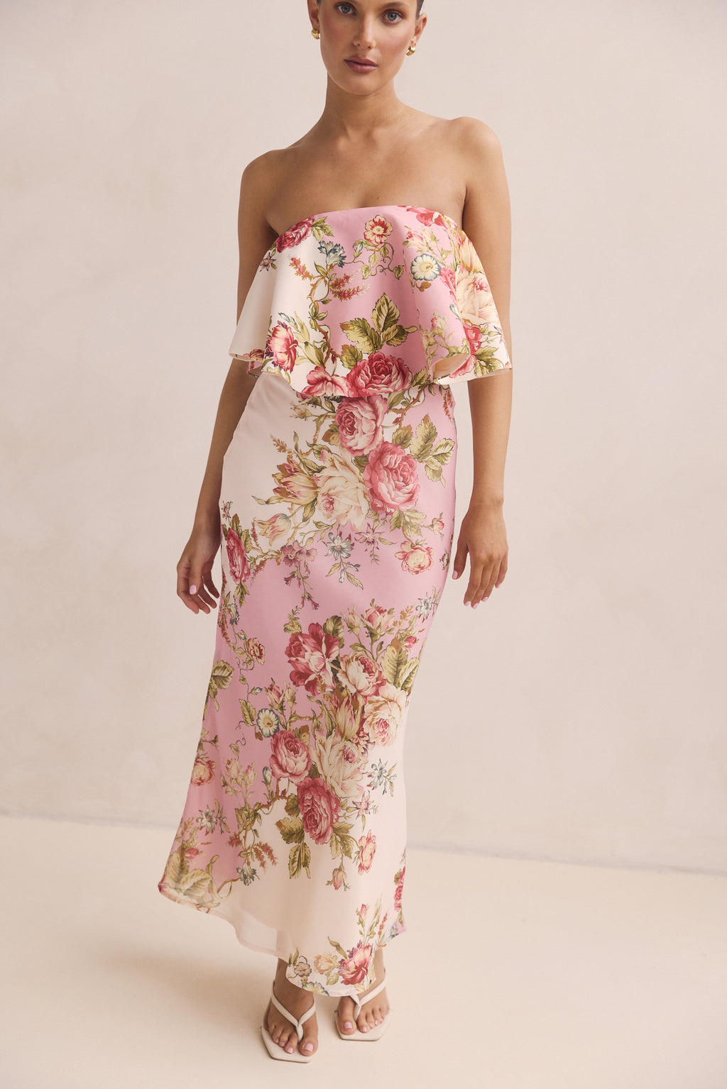 Aurela Maxi Dress (Pink)