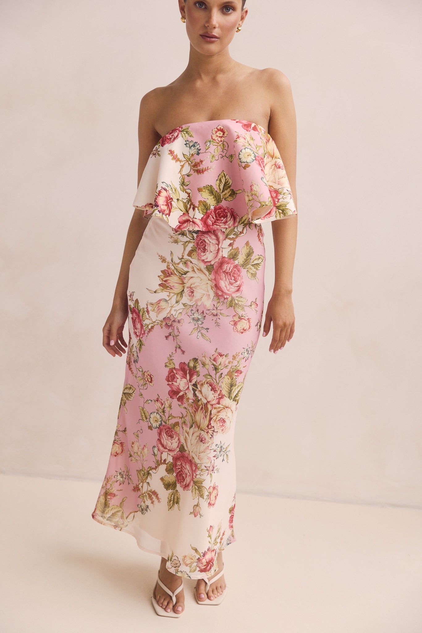 Aurela Maxi Dress (Pink)