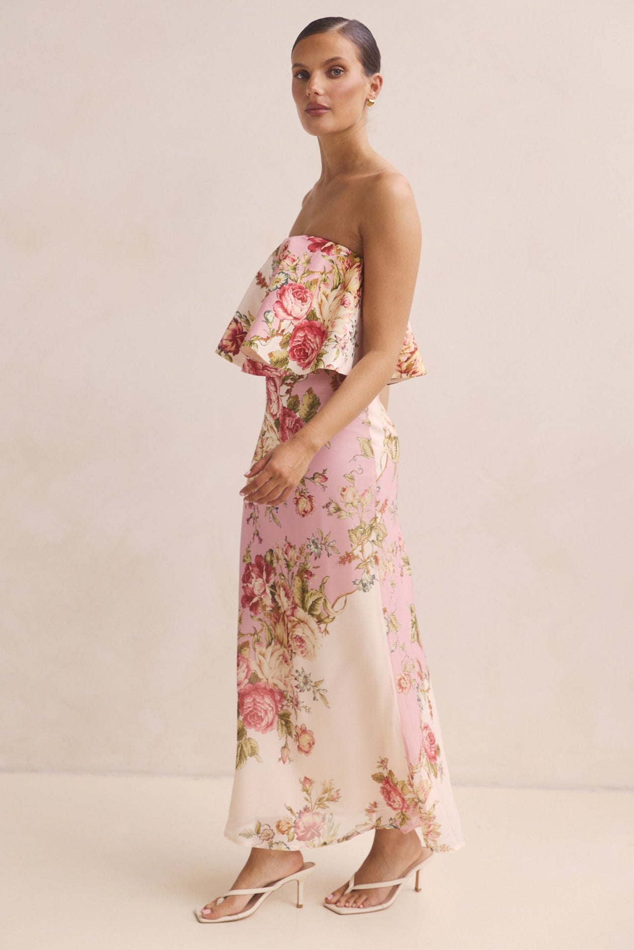Aurela Maxi Dress (Pink)