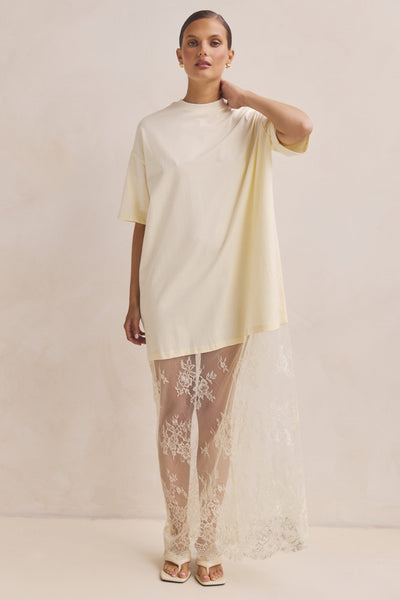 Ophelia Maxi Dress (Lemon)