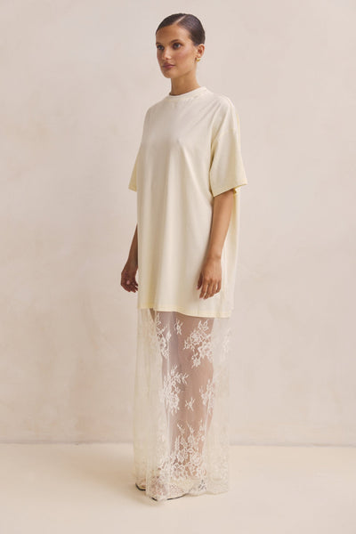 Ophelia Maxi Dress (Lemon)