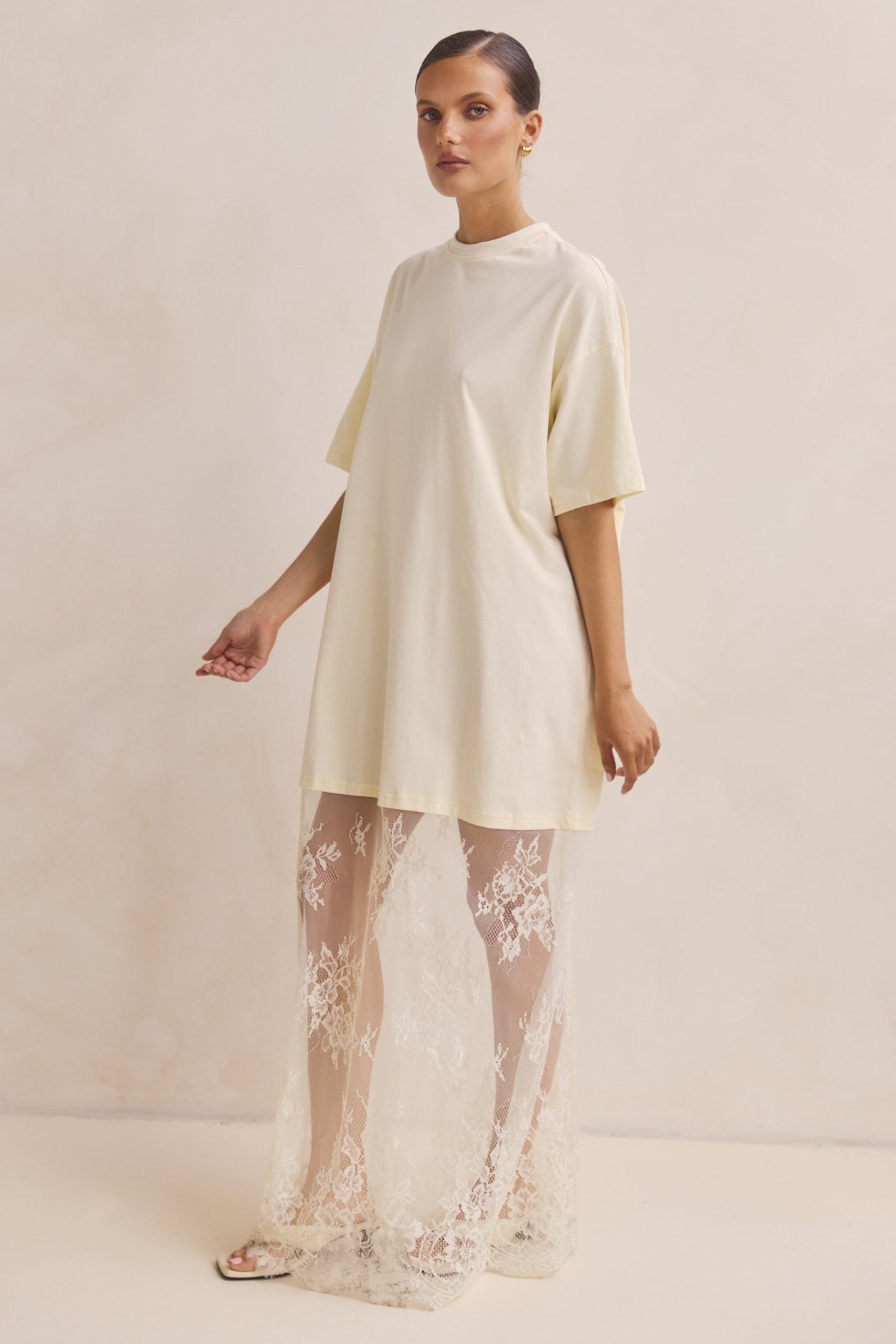 Ophelia Maxi Dress (Lemon)