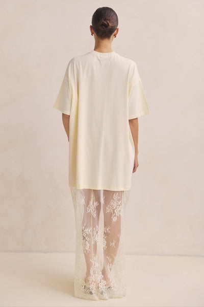 Ophelia Maxi Dress (Lemon)
