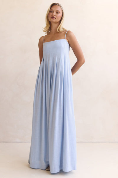 Haven Maxi Dress (Blue)
