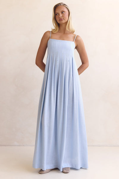 Haven Maxi Dress (Blue)