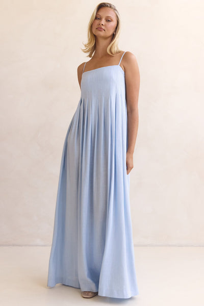 Haven Maxi Dress (Blue)