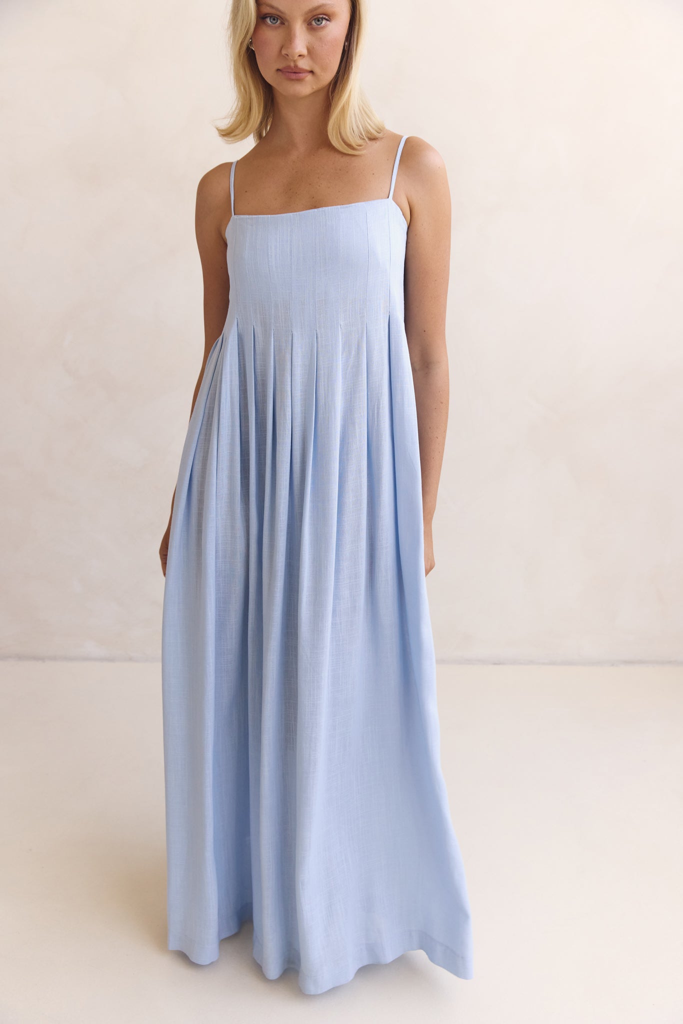 Haven Maxi Dress (Blue)