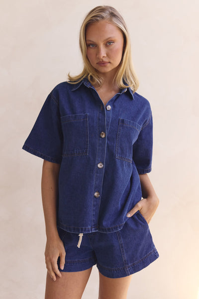 Aurora Denim Set (Blue)