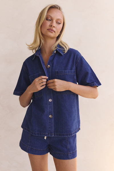 Aurora Denim Set (Blue)