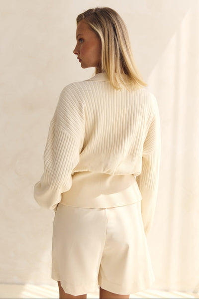 Kensley Knit Cardigan (Cream)