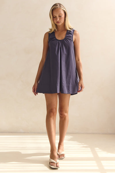 Raelle Mini Dress (Grey)