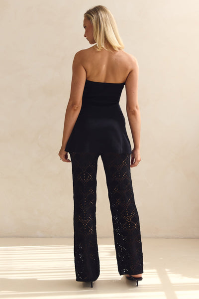 Emina Knit Top (Black)