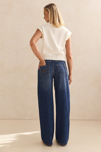 Caterina Knit Top (Cream)