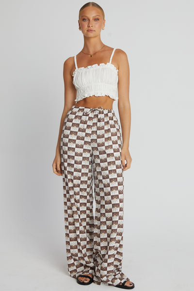 Zeni Pants (Chocolate)