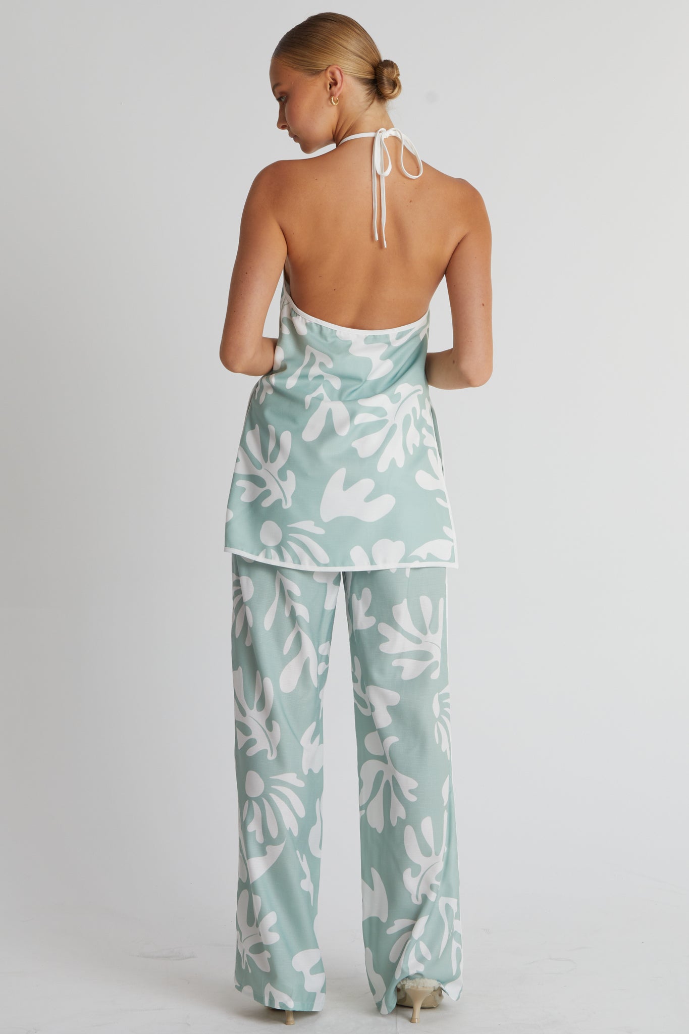 Ilah Halter Top (Sage)