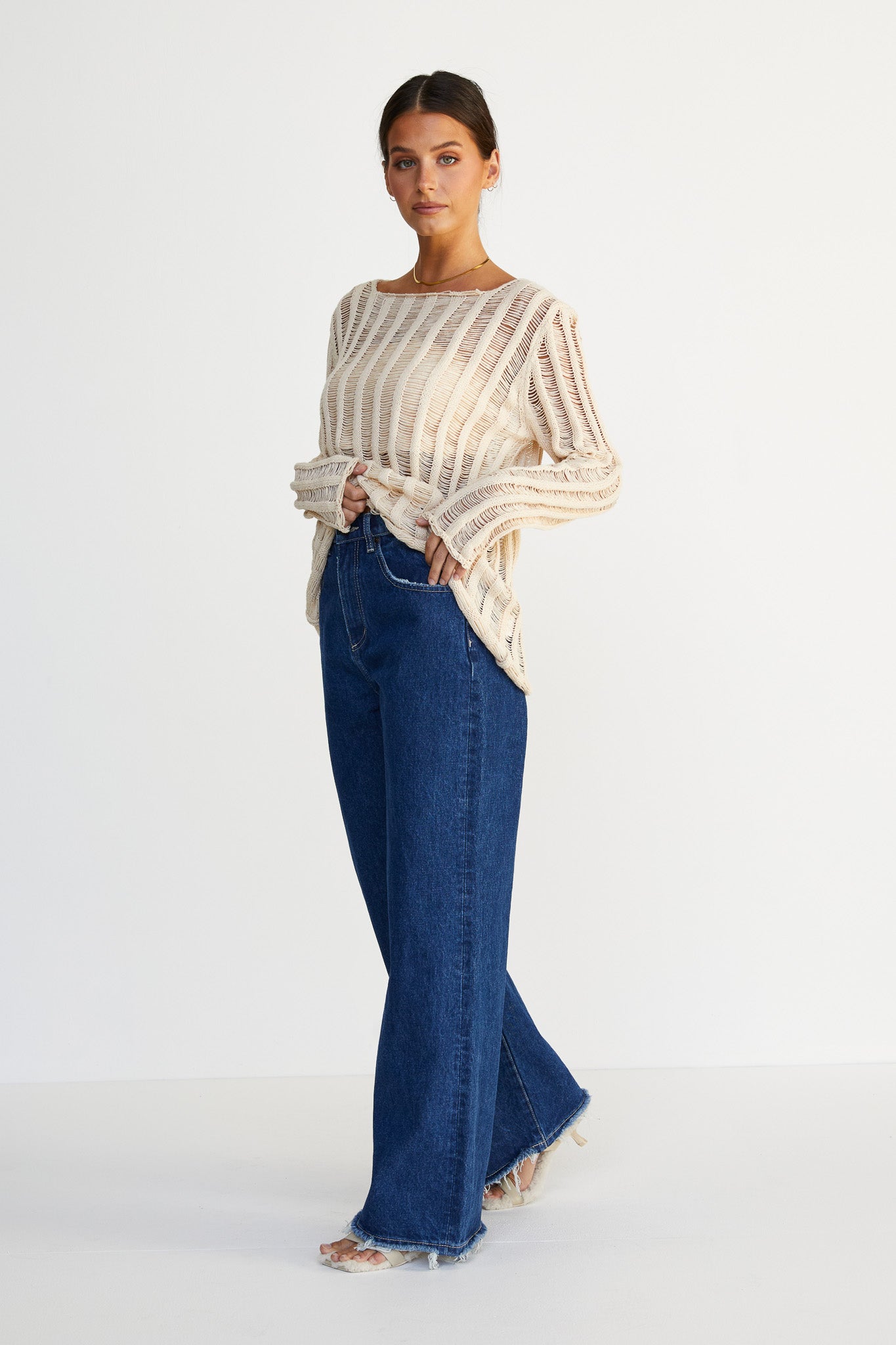 Rio Knit Top (Cream)