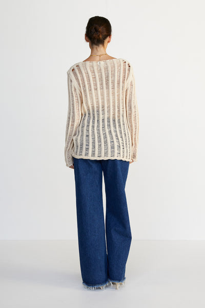 Rio Knit Top (Cream)