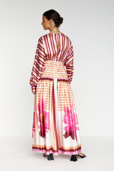 Evie Maxi Dress (Pink)
