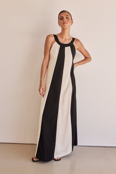 Delphine Maxi Dress (Black)