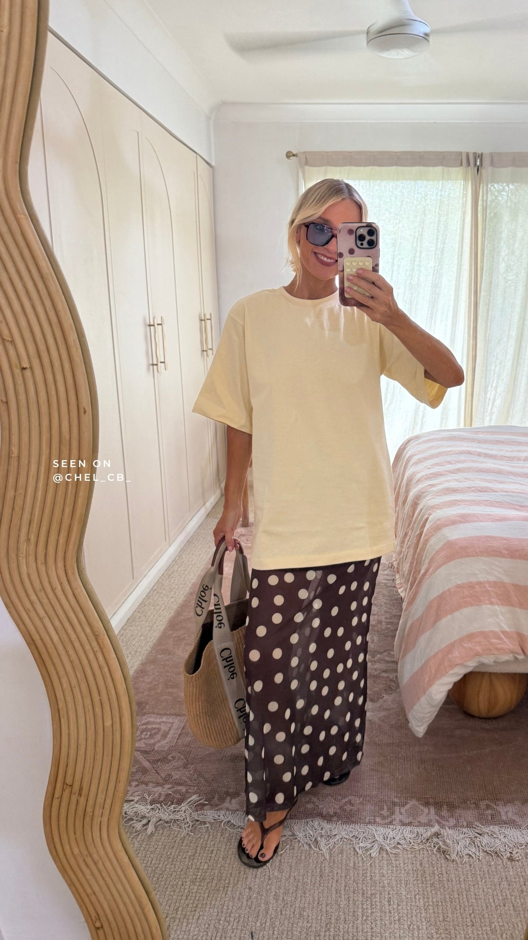 Leni Maxi Skirt (Chocolate/Butter)