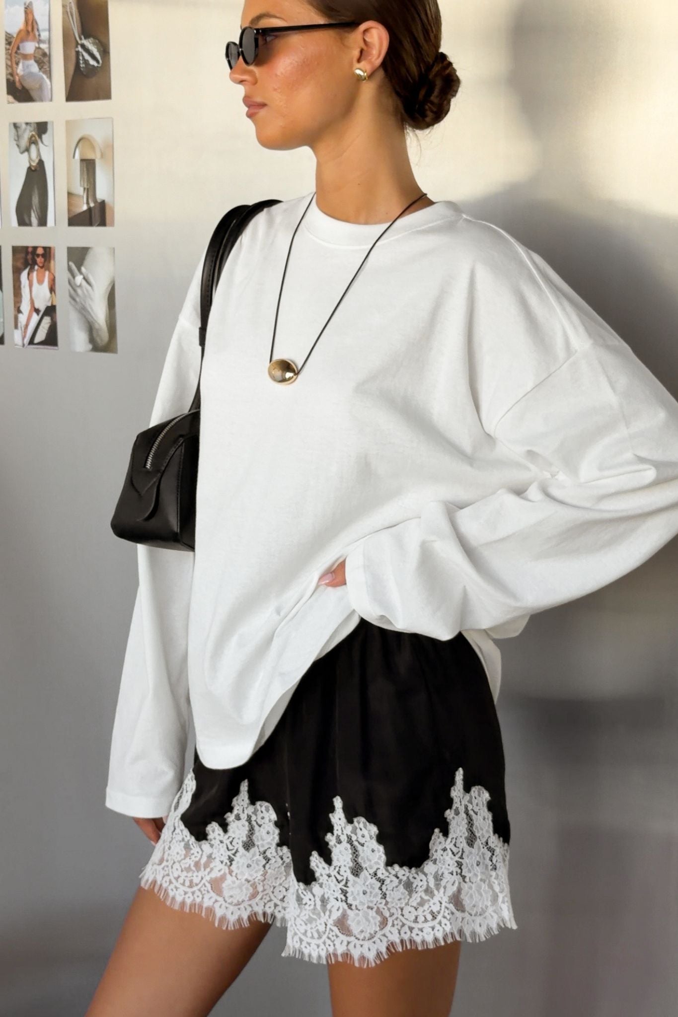 Cody Lace Short (Black)