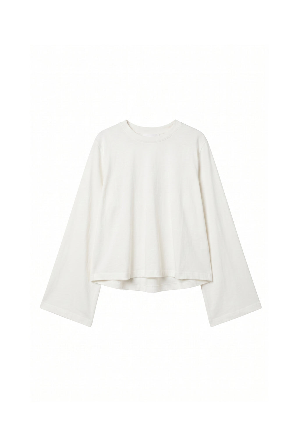Harper Swing Long Sleeve Tee (White)