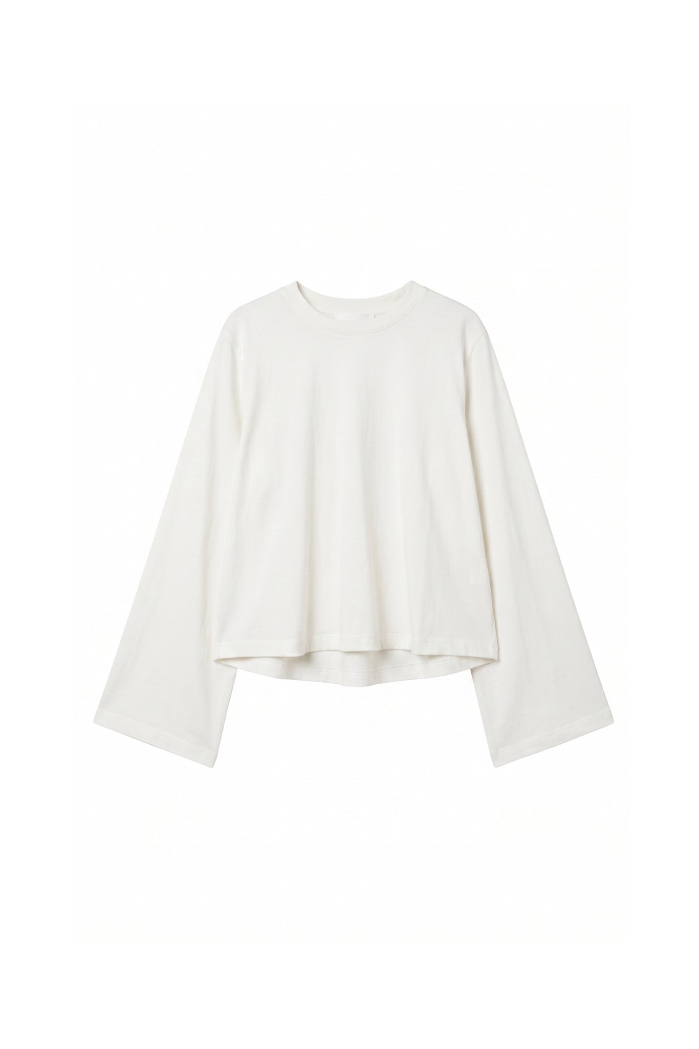 Harper Swing Long Sleeve Tee (White)