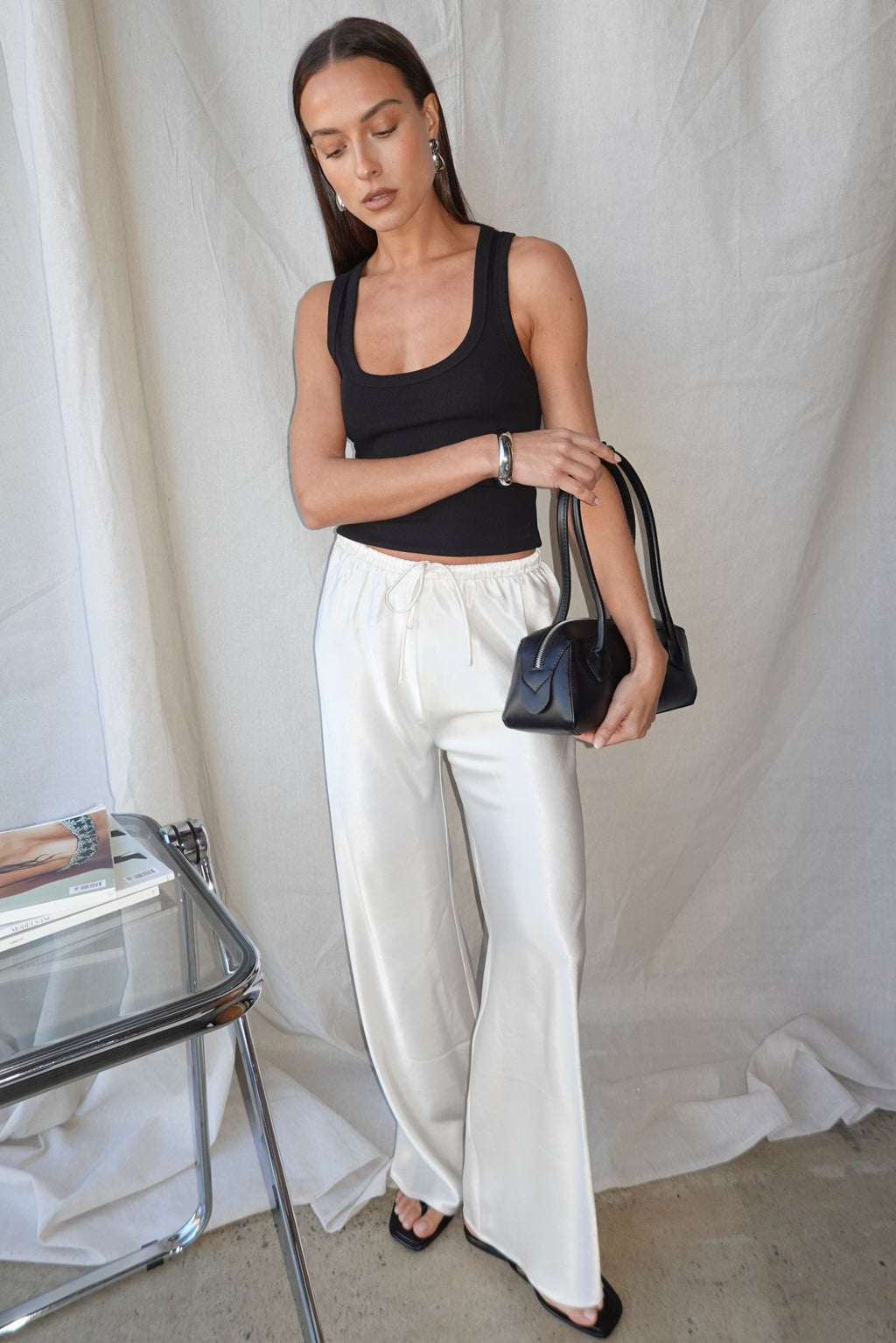 Ines Pant (Cream)
