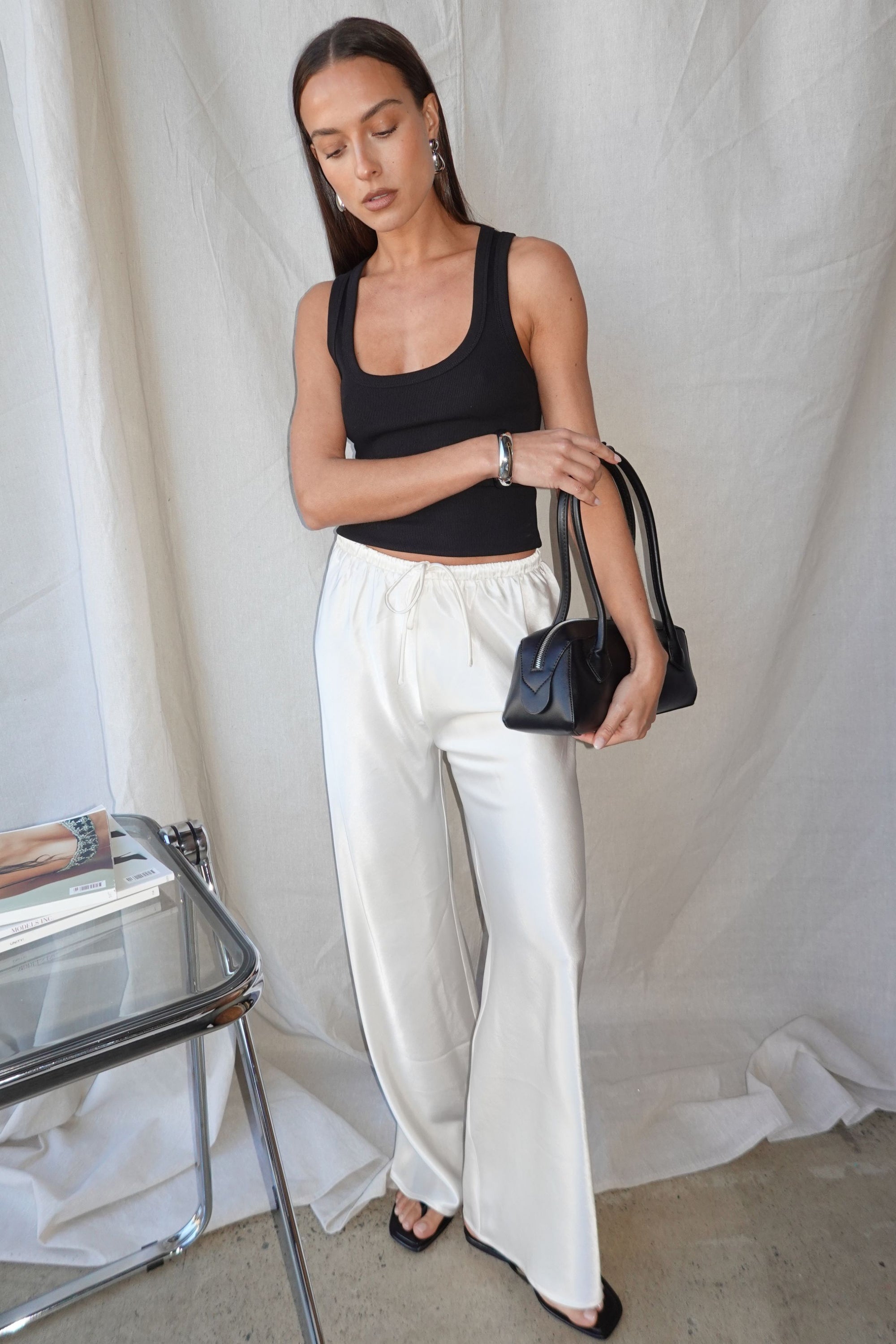Ines Pant (Cream)
