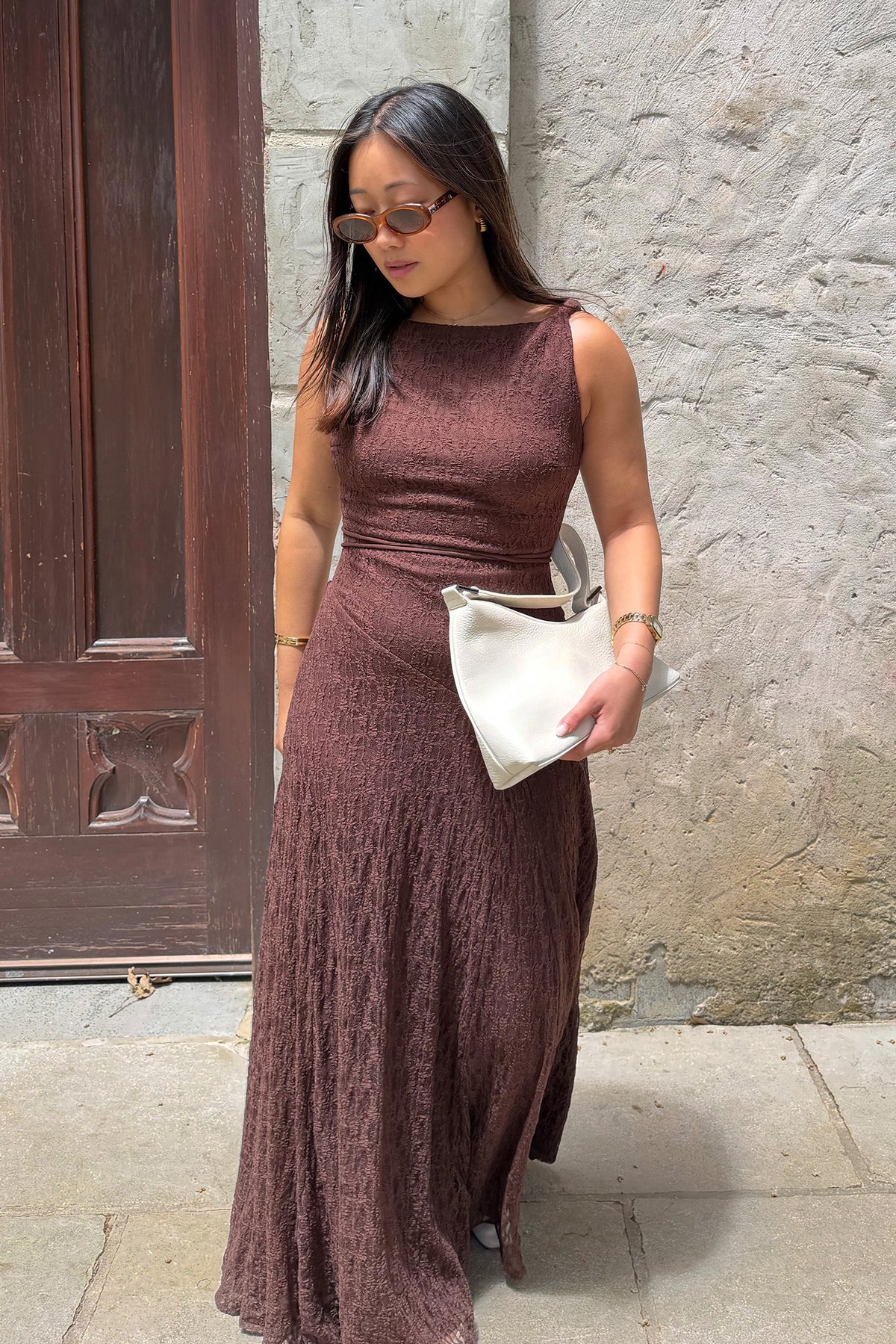 gianna maxi dress Lace (Chocolate), 6 Dubai Placement Prints and special events. Missacc Ivory Bride A-Line Color:Bouquet/Rose Gold