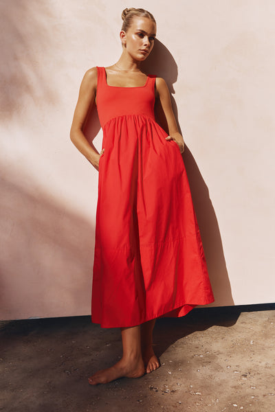 Allister Dress (Red)