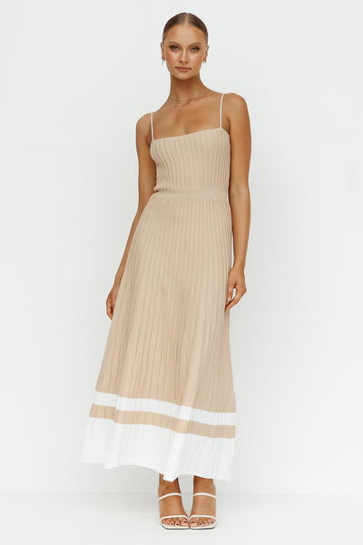 Alexa Dress (Beige)