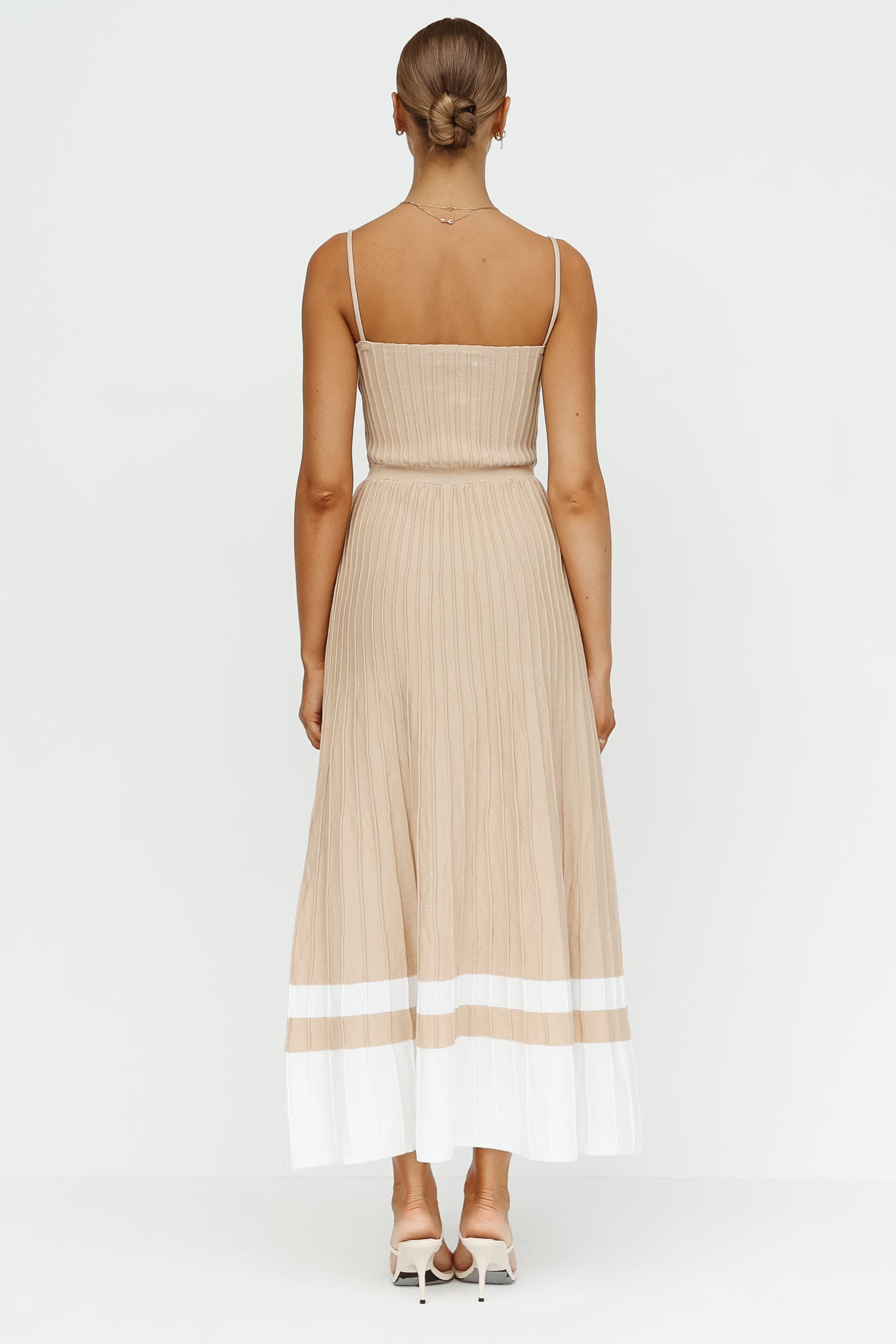 Alexa Dress (Beige)