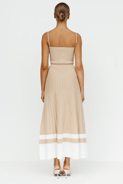 Alexa Dress (Beige)