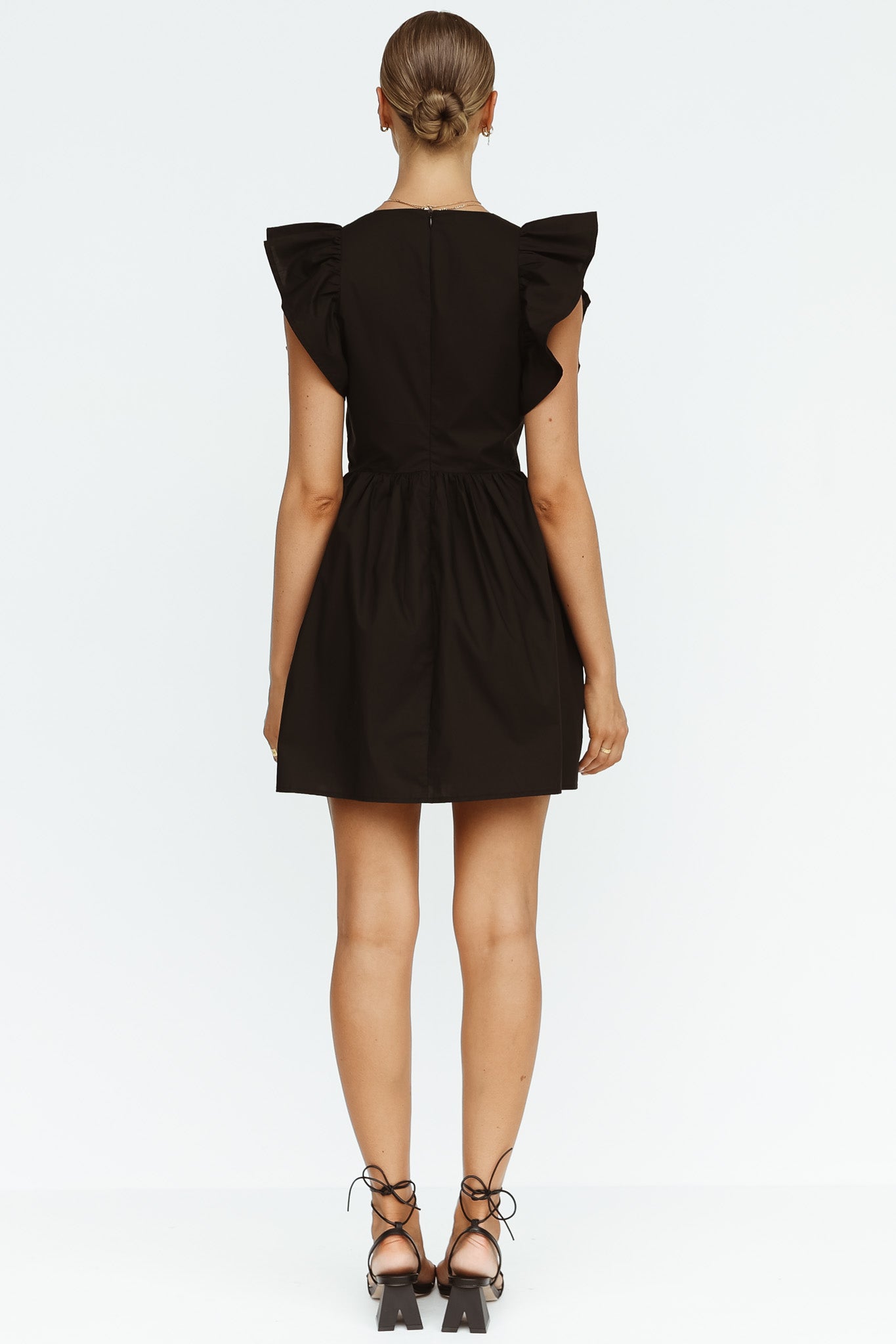 Holiday Mini Dress (Black)